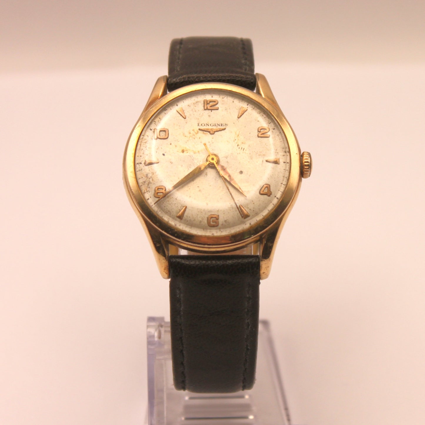 Reloj de pulsera Longines con baño de oro