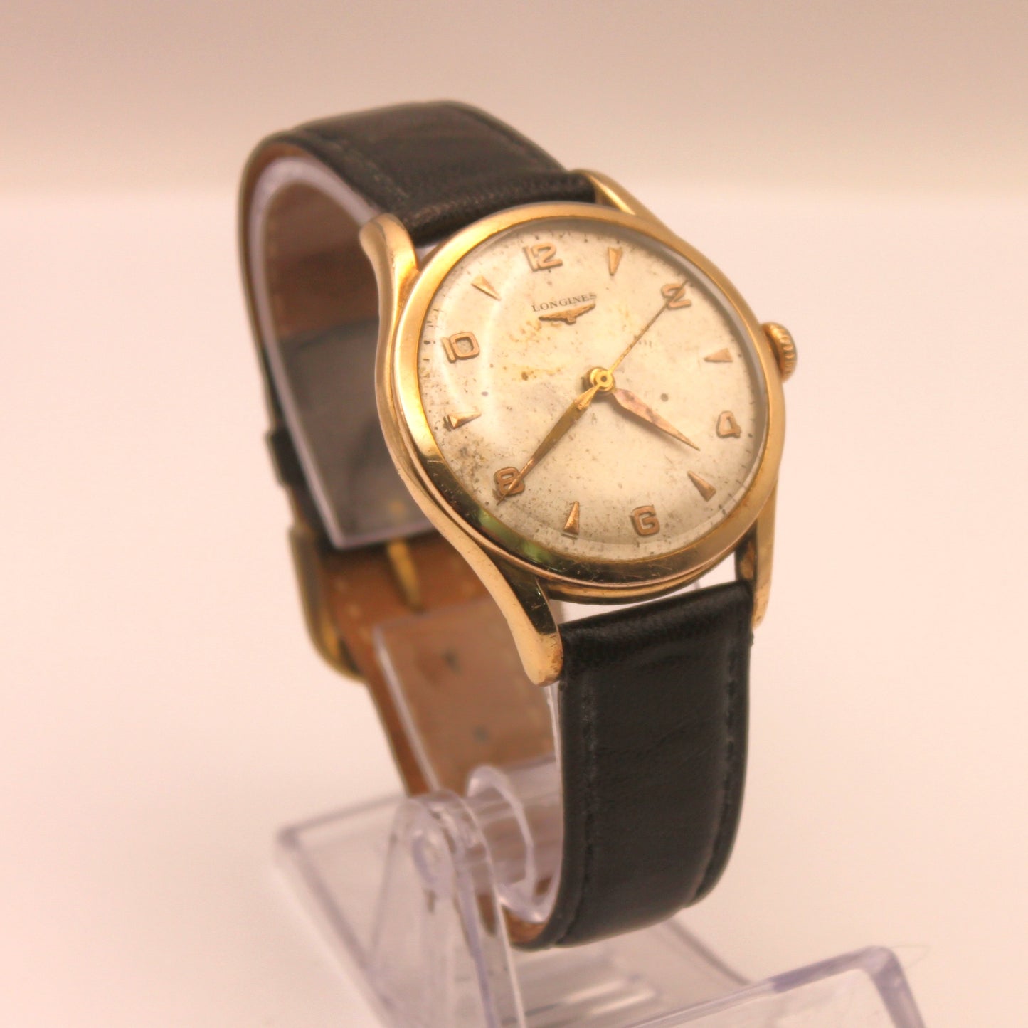 Reloj de pulsera Longines con baño de oro