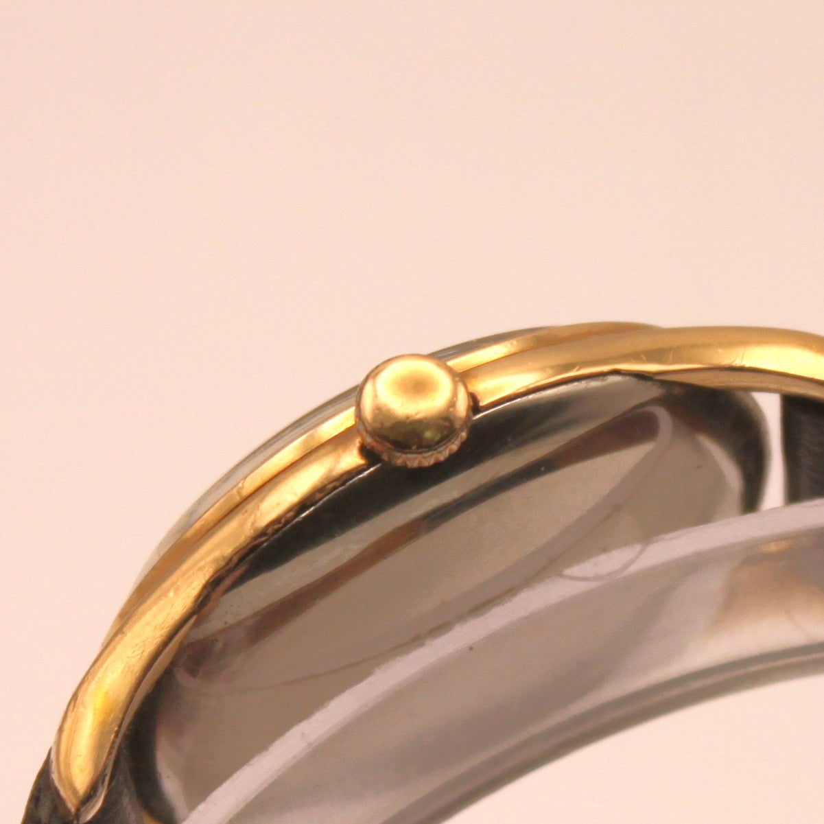 Reloj de pulsera Longines con baño de oro