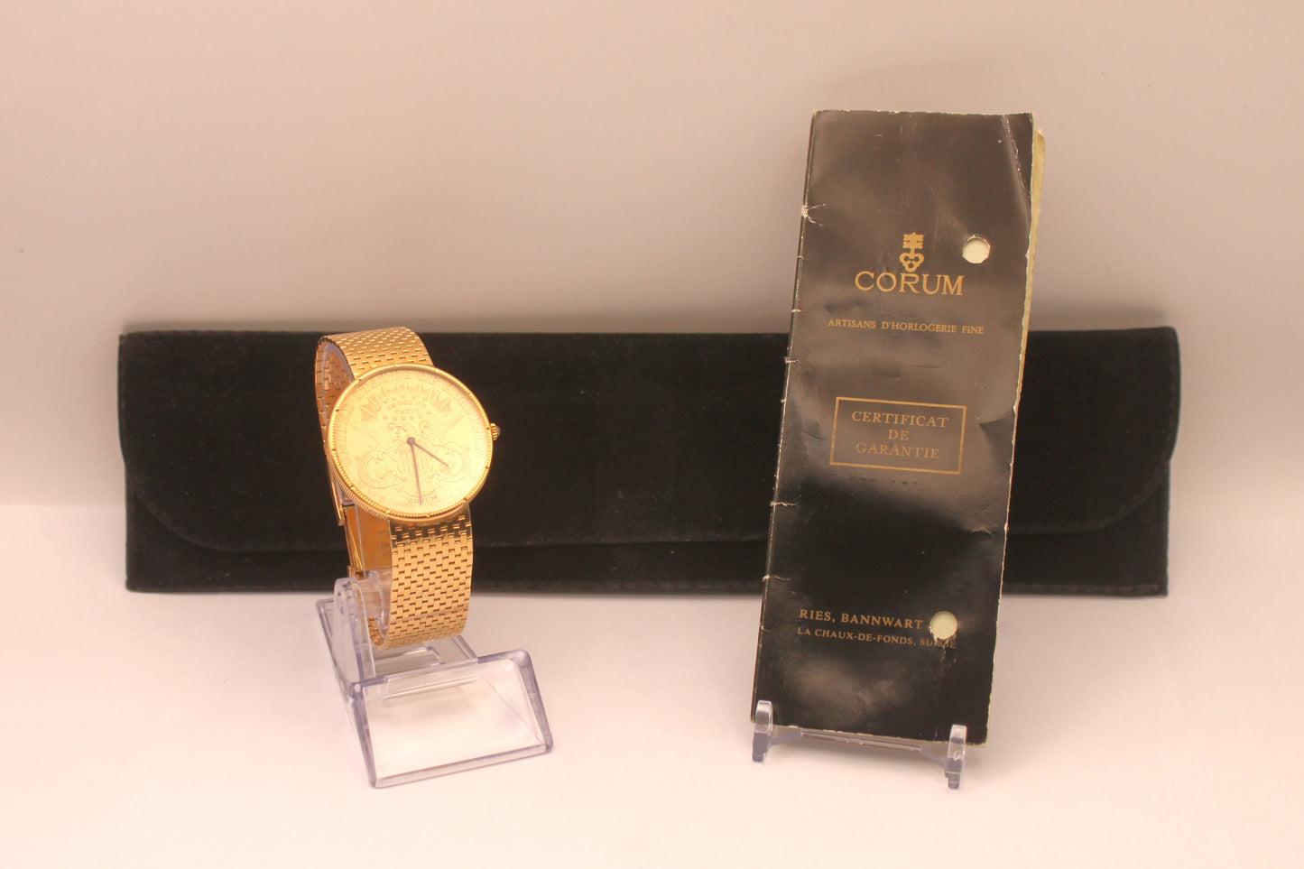 Reloj de pulsera Corum hecho en oro - Incluye estuche y certificado
