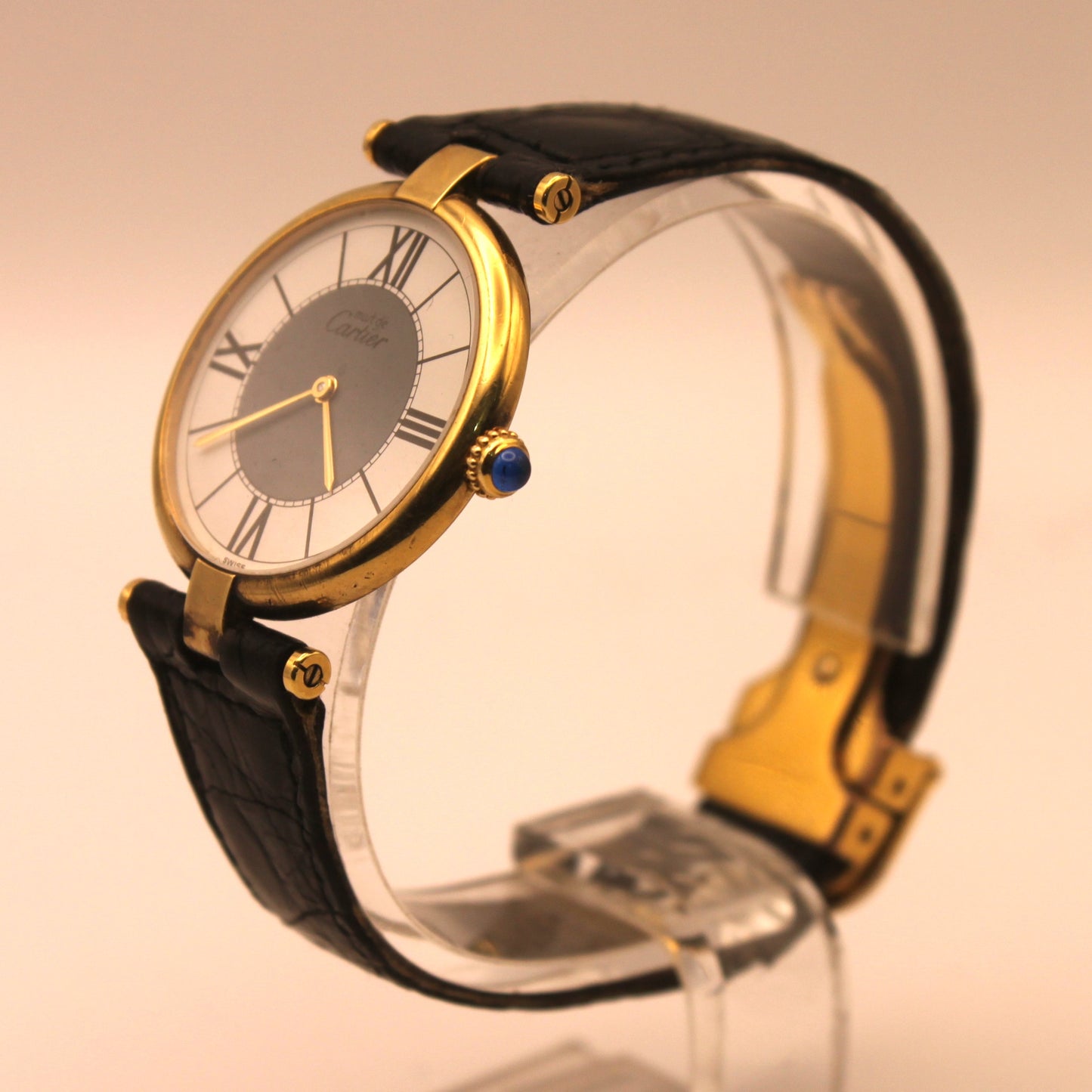 Reloj de pulsera Cartier Vendome Must (vermeil)