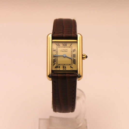 Reloj de pulsera Cartier Tank Must para dama
