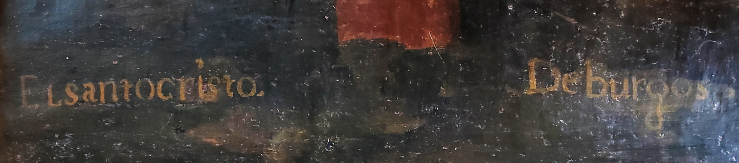 El Santo Cristo de Burgos - Anónimo colonial (pintura)