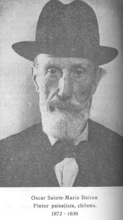 La pirca vieja - Oscar Sainte-Marie (pintura)