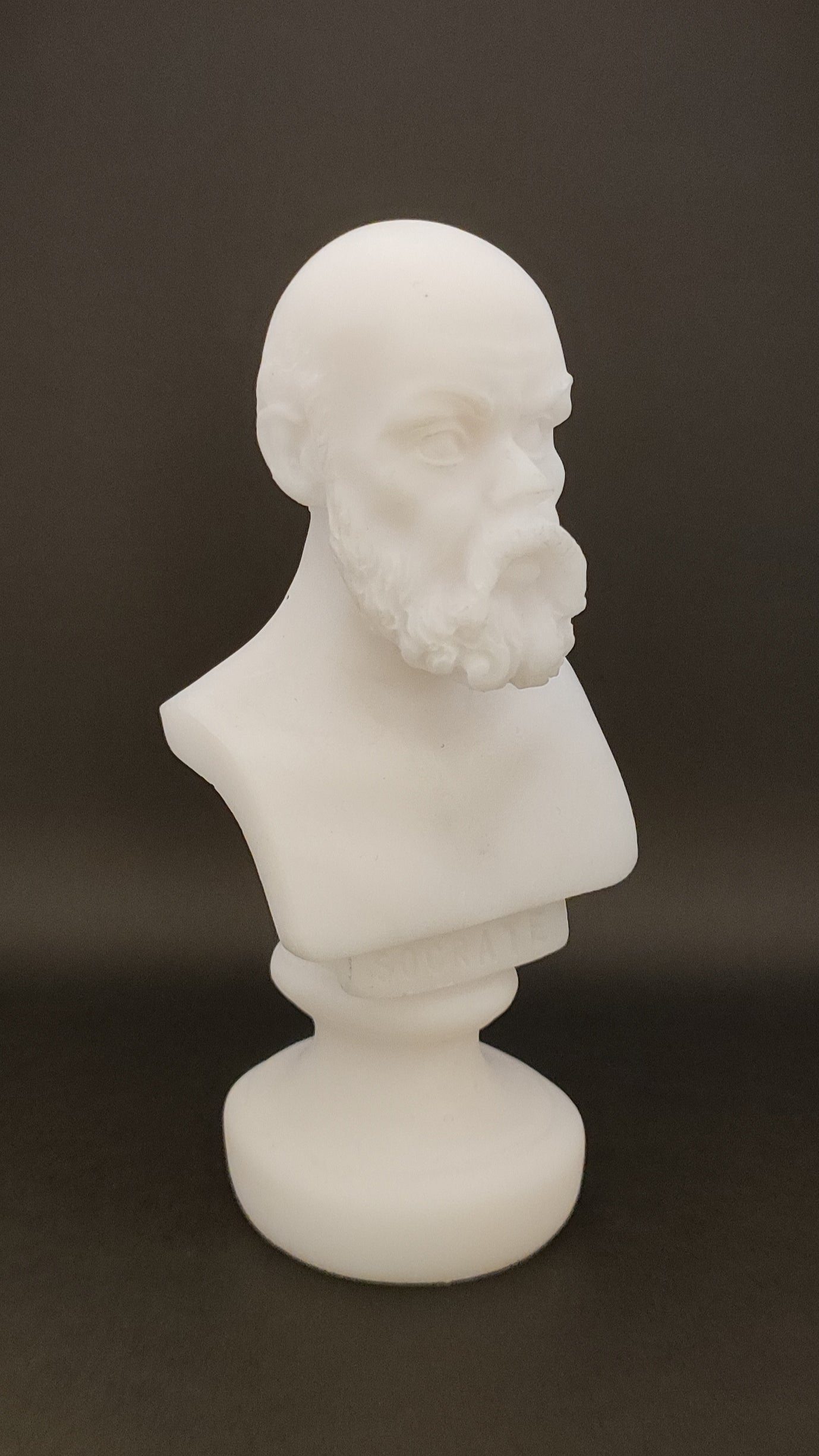 Busto de Sócrates en alabastro (escultura)