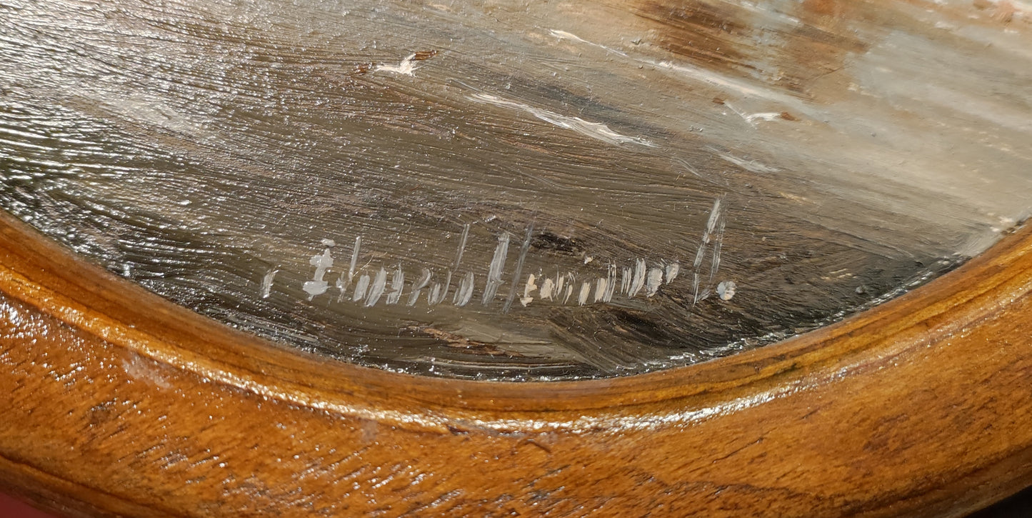 Combate Naval de Punta Gruesa - Eduardo Henríquez Ojeda (pintura)