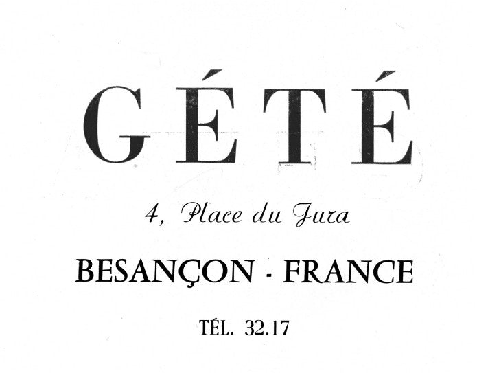 Reloj de bolsillo Gété