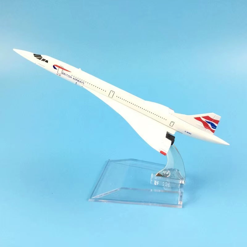 Concorde de British Airways a escala