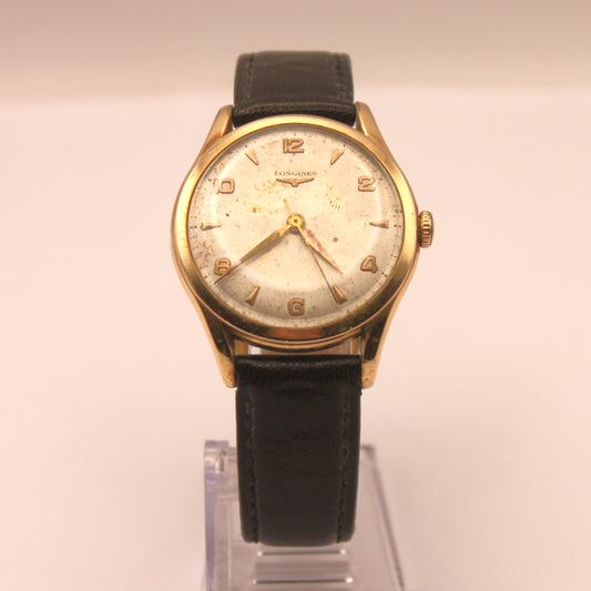 Reloj de pulsera Longines con baño de oro