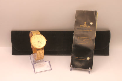 Reloj de pulsera Corum hecho en oro - Incluye estuche y certificado
