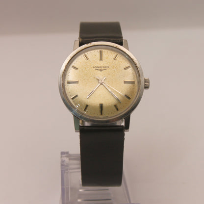 Reloj de pulsera Longines a cuerda (segundero central)