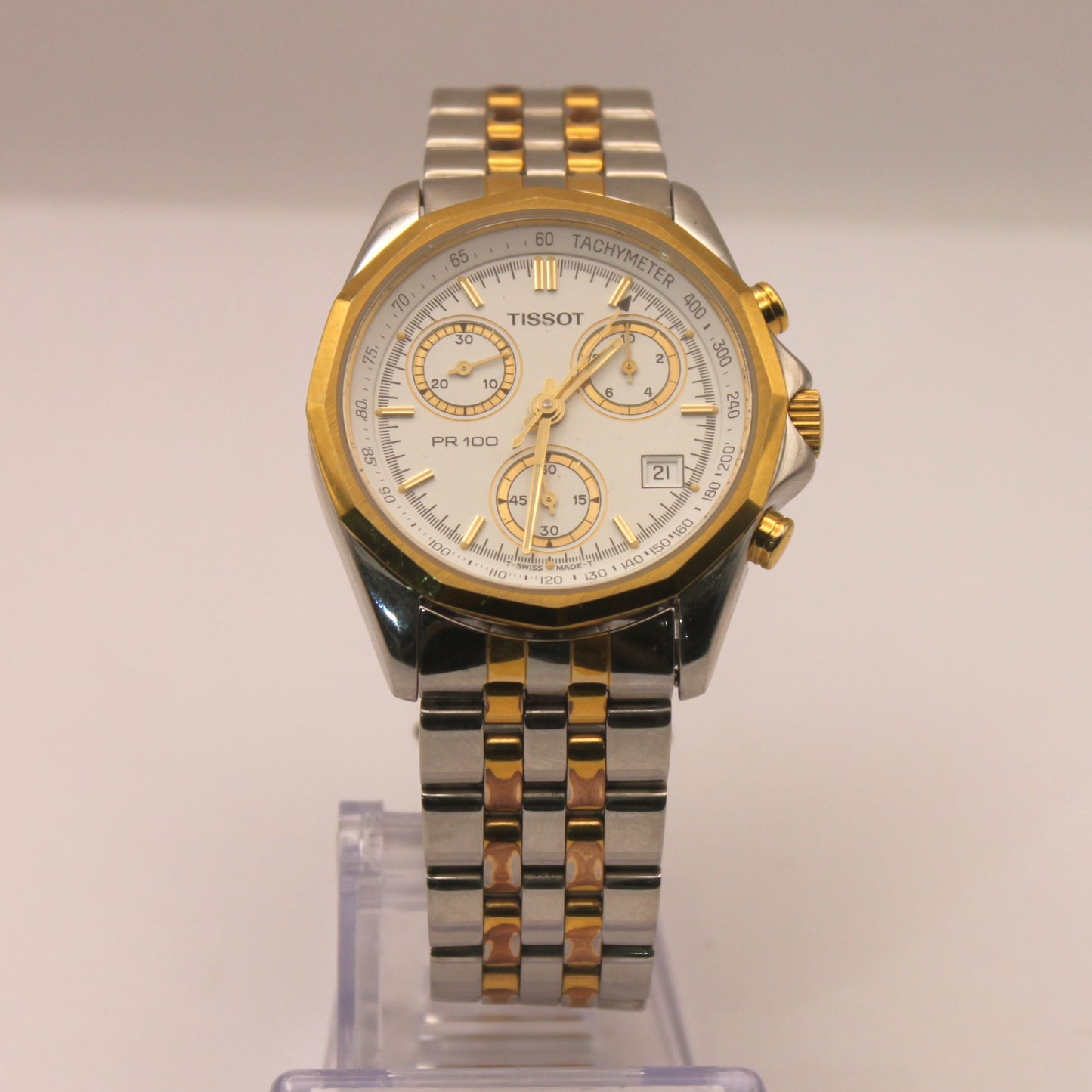 Cronógrafo de pulsera Tissot PR 100