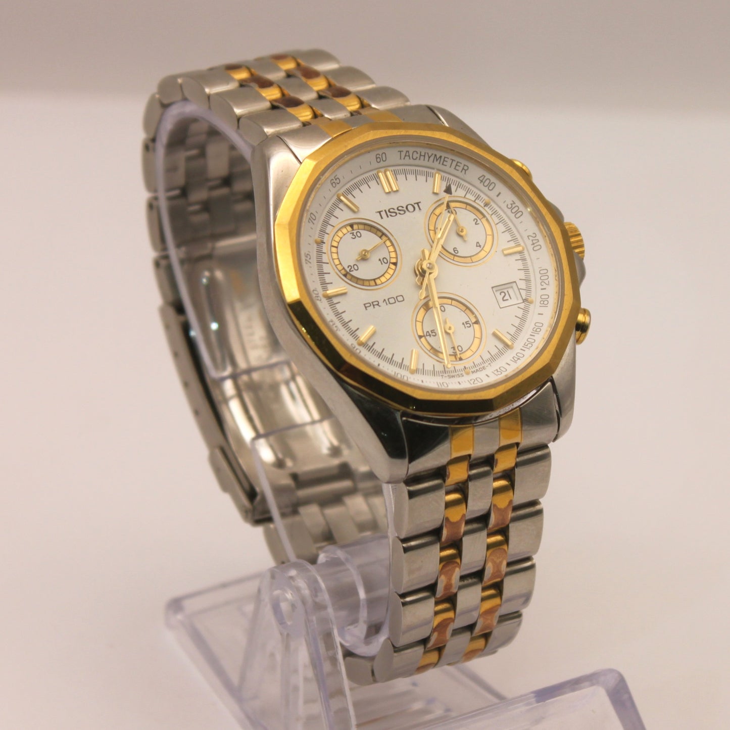 Cronógrafo de pulsera Tissot PR 100