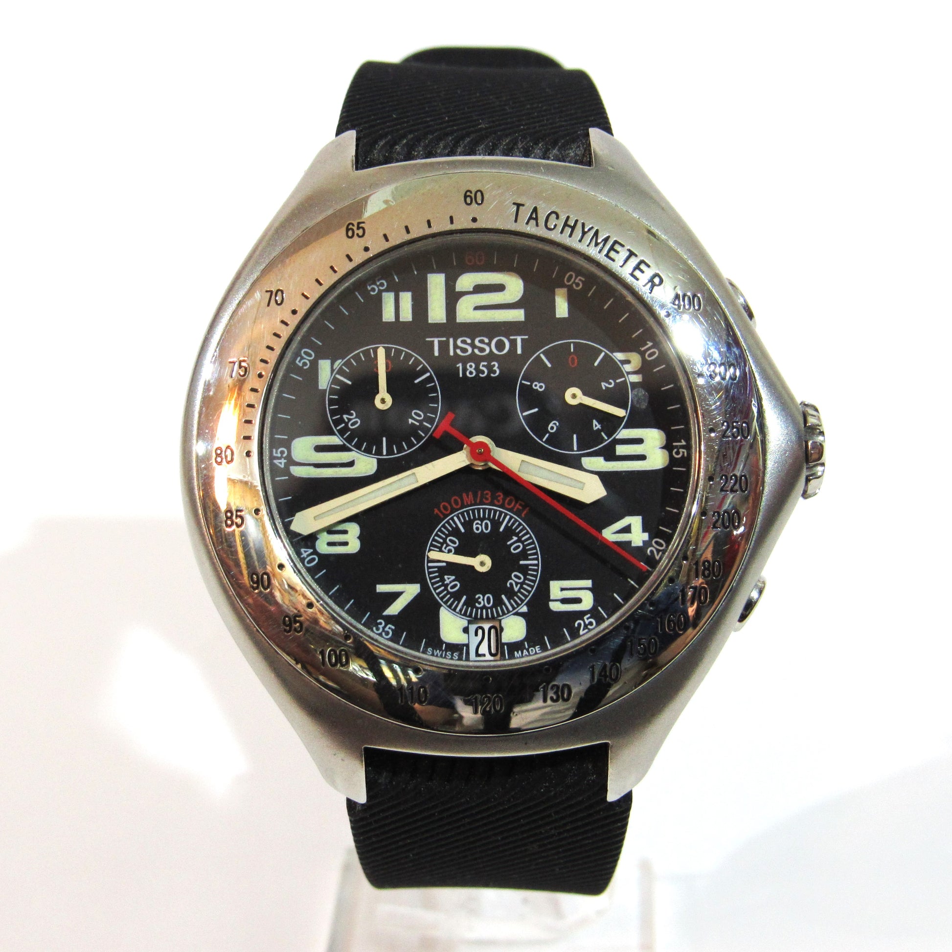 Reloj cronógrafo de pulsera Tissot 1853 – Jorge Mashini Antigüedades