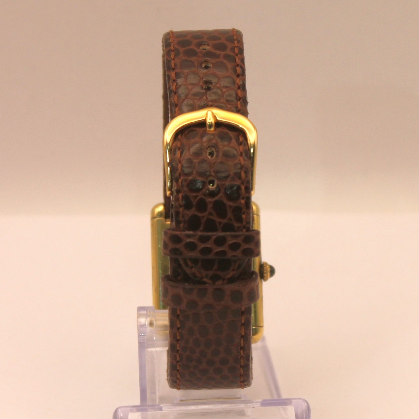 Reloj de pulsera Cartier Tank Musk "Bordeaux Dial"