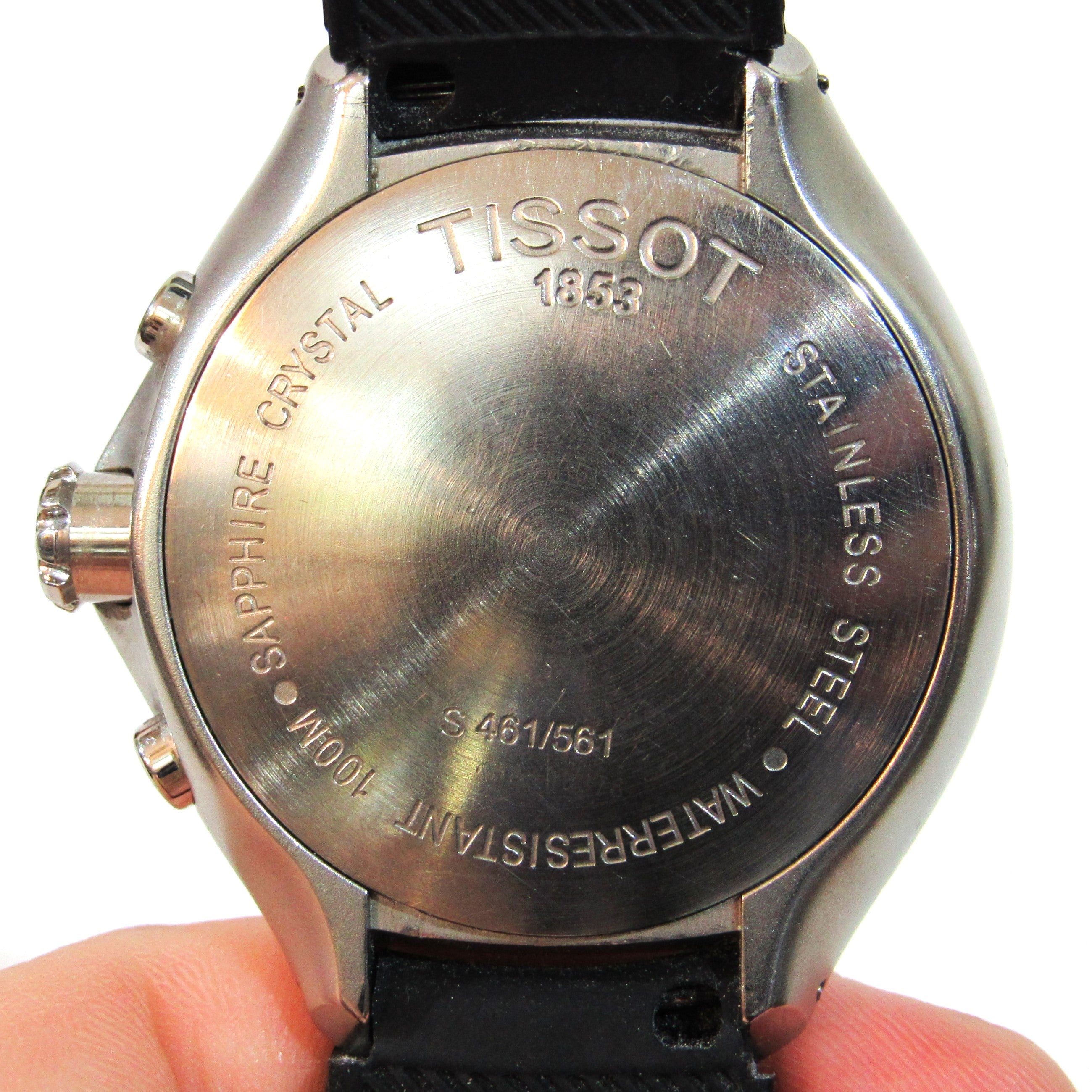 Reloj cron grafo de pulsera Tissot 1853 Jorge Mashini Antig edades