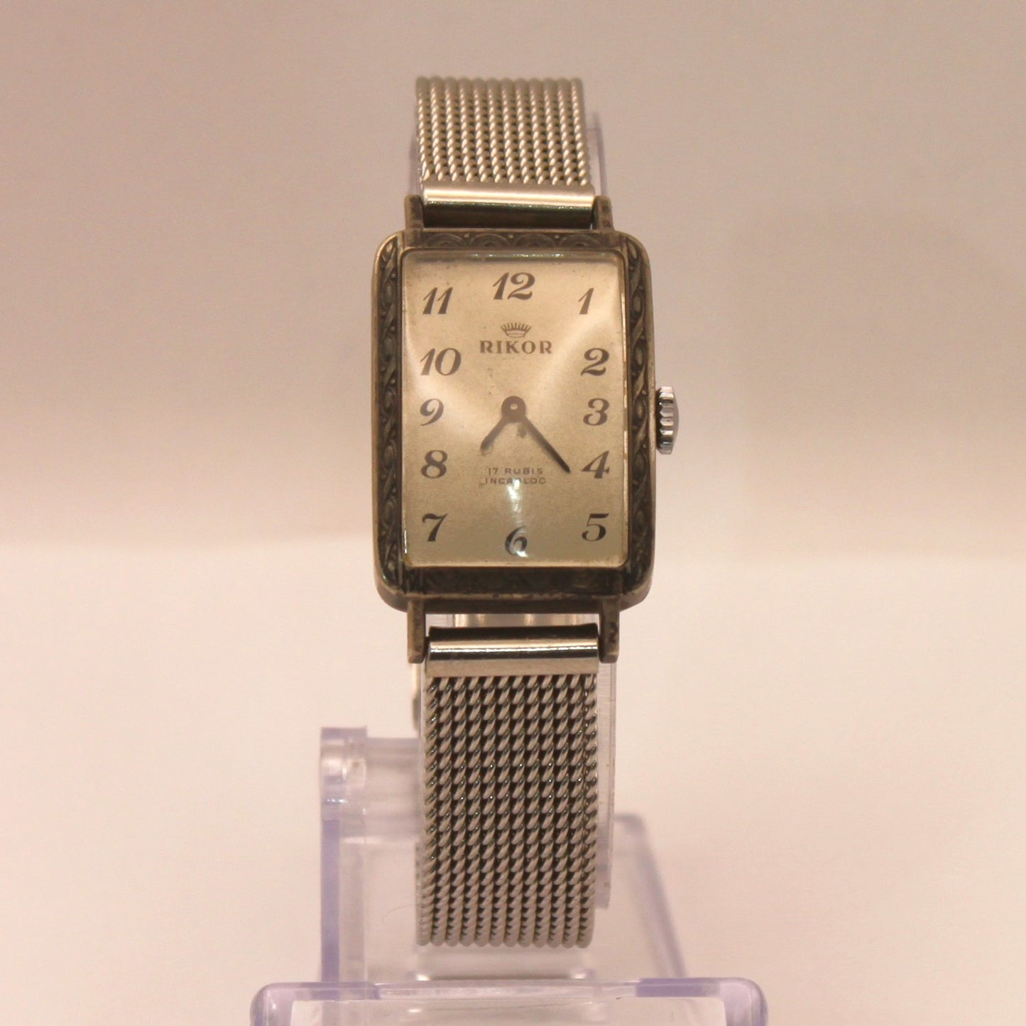 Reloj de pulsera Rikor en plata