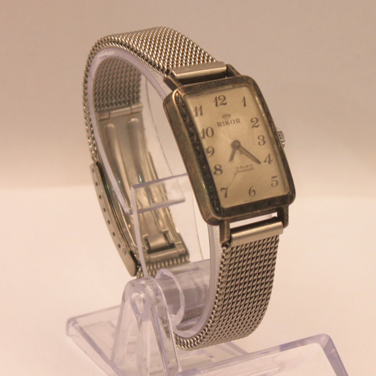 Reloj de pulsera Rikor en plata
