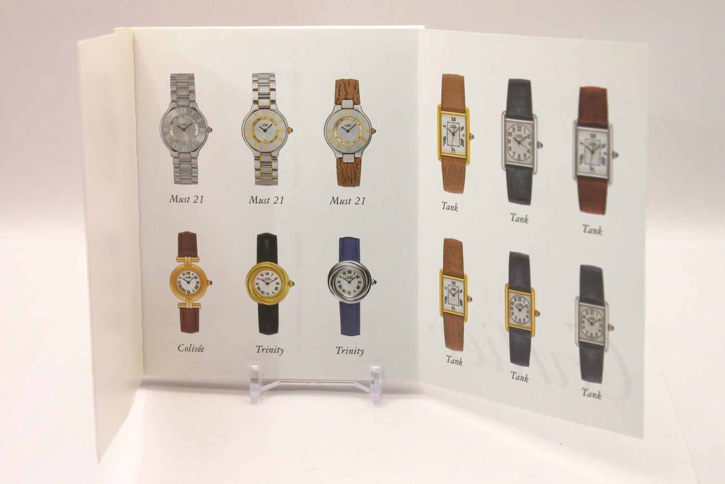 Reloj de pulsera Cartier Tank Must para dama con estuche y certificado