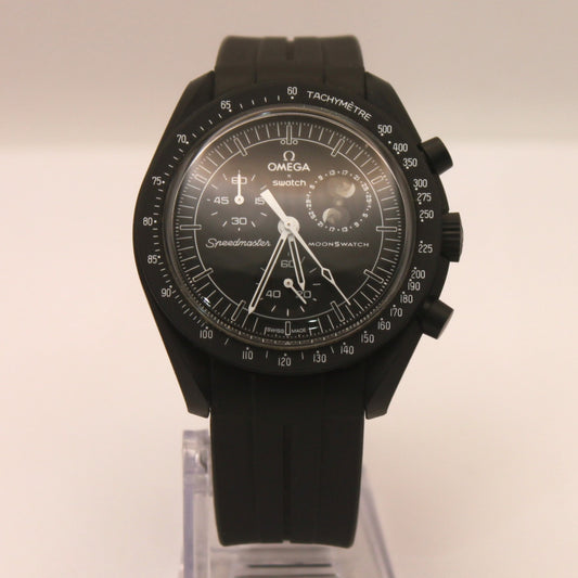 Reloj de pulsera OMEGA X Swatch: Speedmaster MoonSwatch - Mission to the Moonphase: New Moon