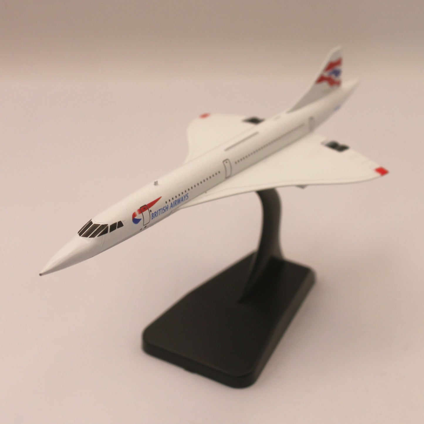 Concorde de British Airways a escala