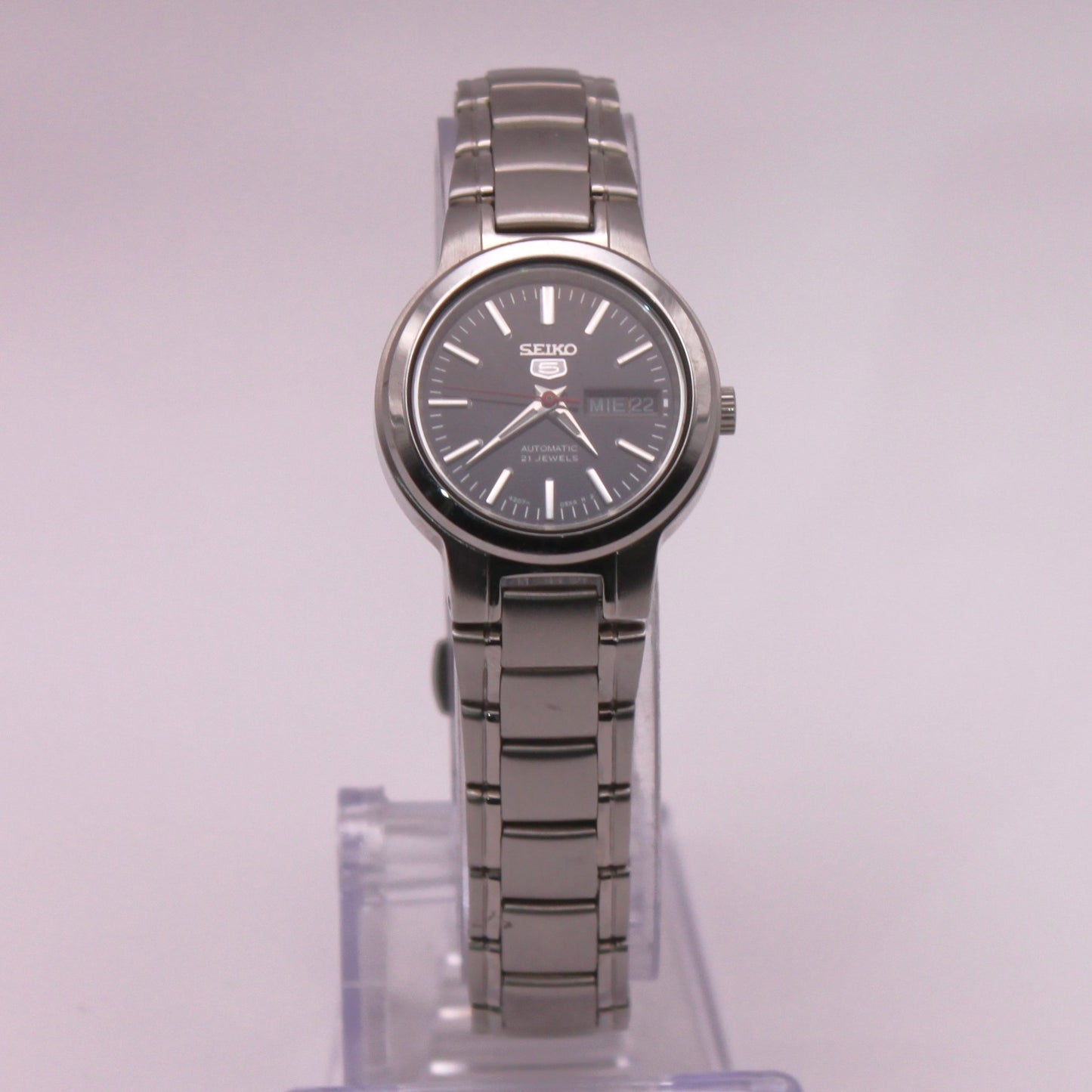 Reloj de pulsera Seiko 5 automático para damas