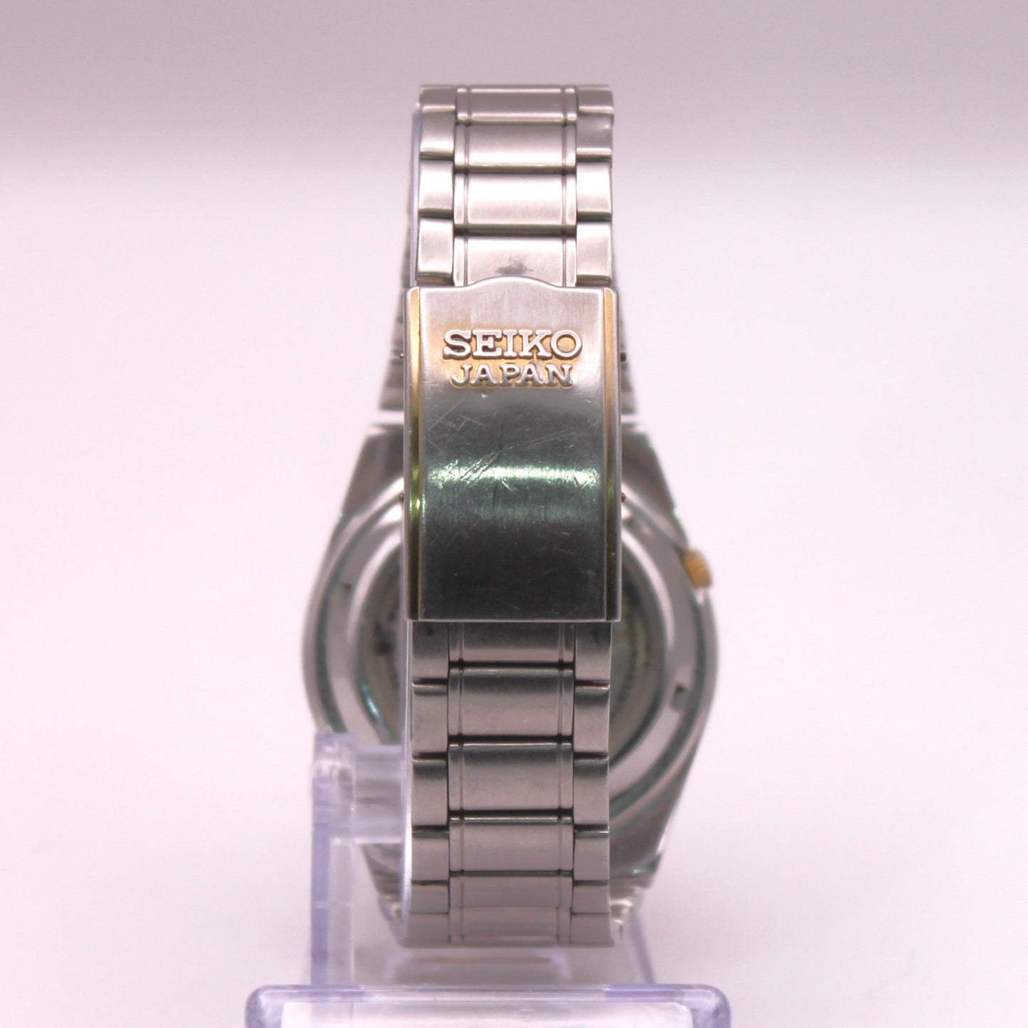 Reloj de pulsera Seiko 5 automático (días en inglés y árabe)
