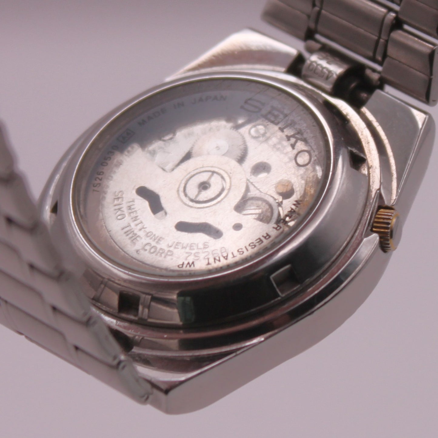 Reloj de pulsera Seiko 5 automático (días en inglés y árabe)