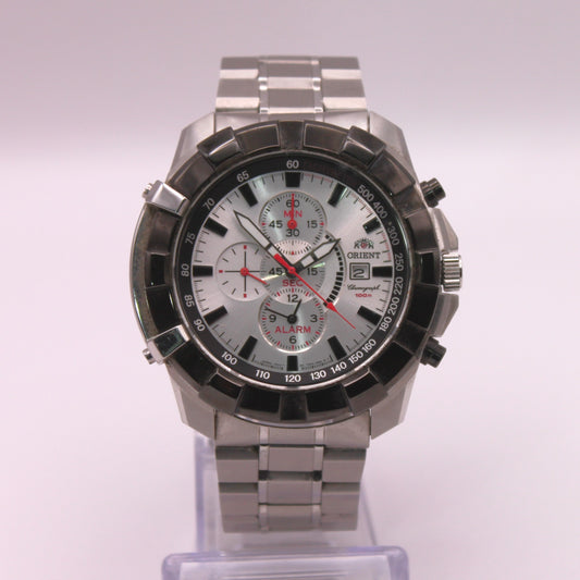 Cronógrafo de pulsera Orient TD10 con alarma y taquímetro
