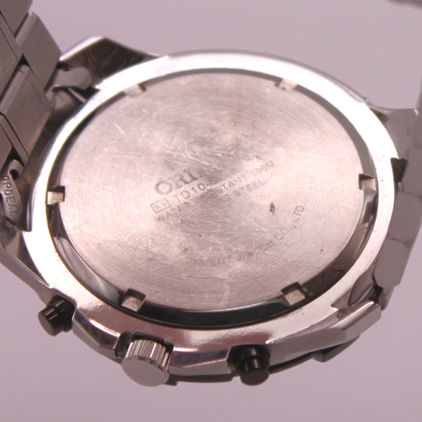 Cronógrafo de pulsera Orient TD10 con alarma y taquímetro