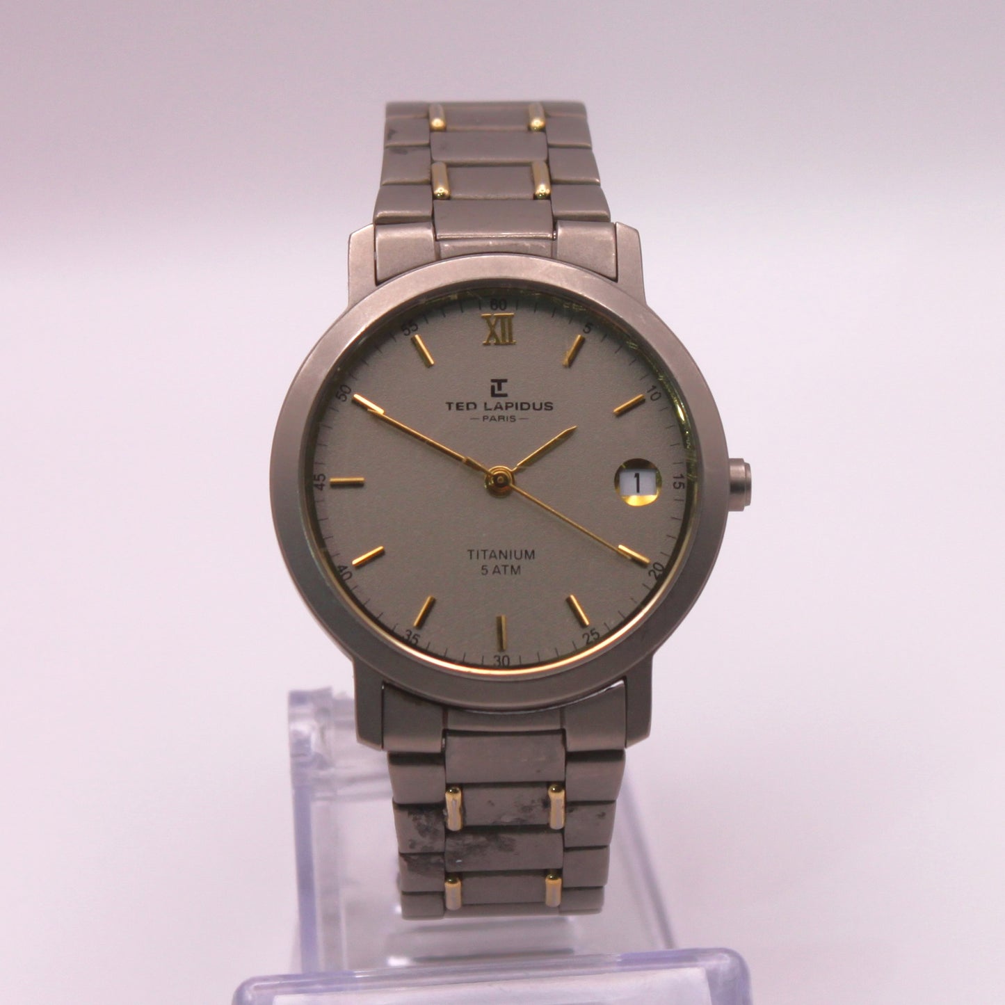 Reloj de pulsera Ted Lapidus en titanio