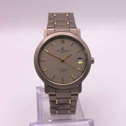 Reloj de pulsera Ted Lapidus en titanio