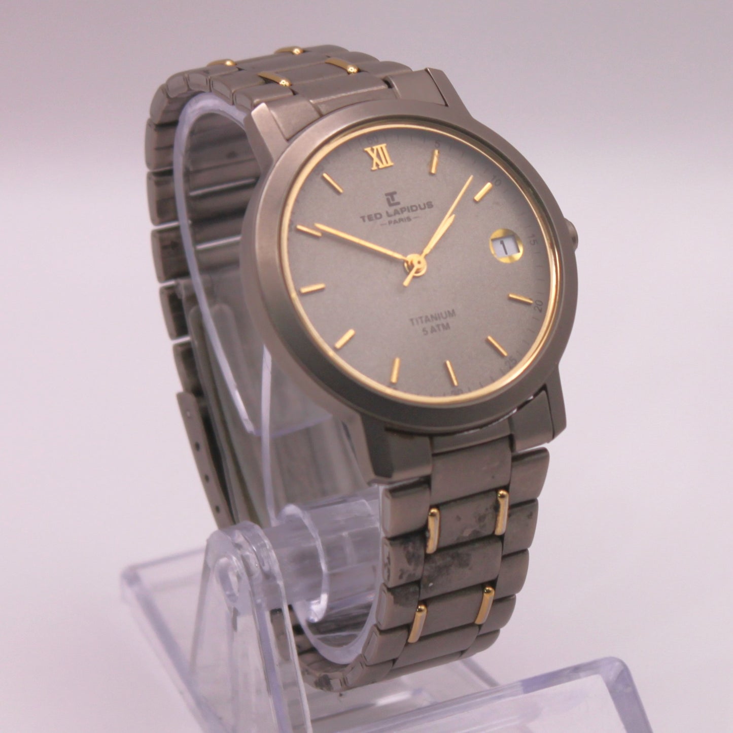 Reloj de pulsera Ted Lapidus en titanio