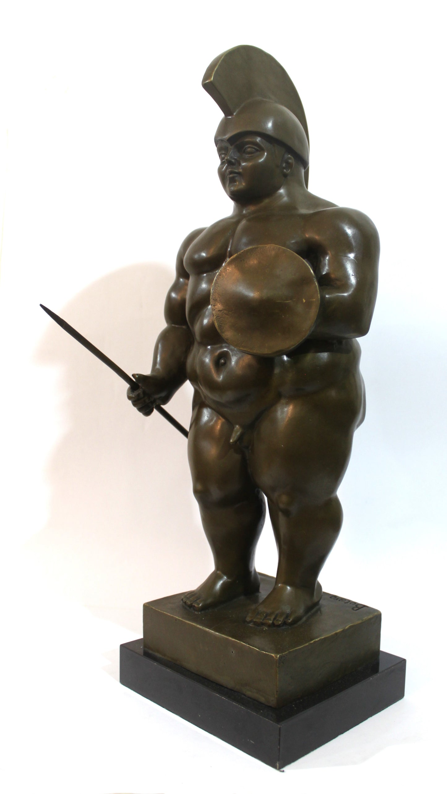 Soldado Romano - Fernando Botero (escultura)