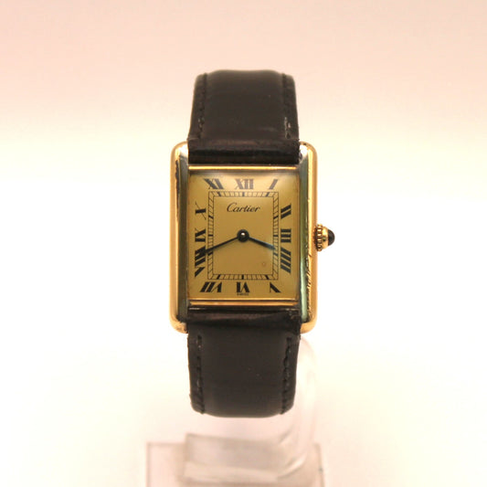 Reloj de pulsera Cartier Tank Must para caballero (pequeño)