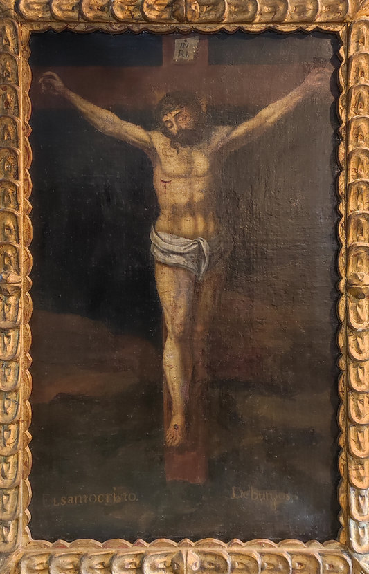 El Santo Cristo de Burgos - Anónimo colonial (pintura)