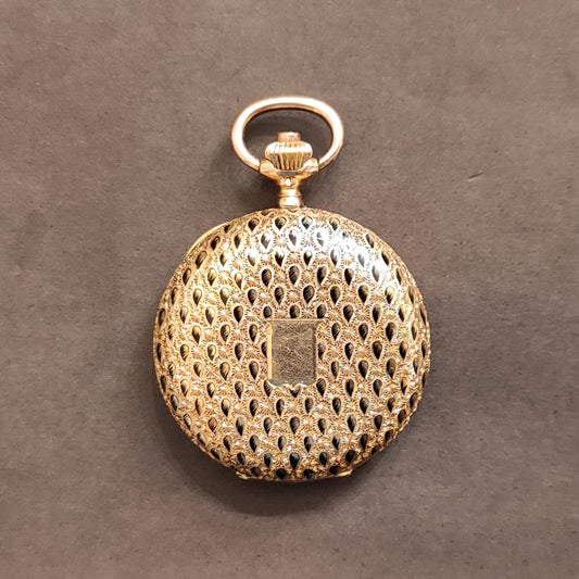 Reloj de bolsillo francés en oro
