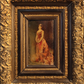 Dama con traje decimonónico - Autor desconocido (pintura)