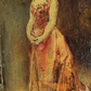 Dama con traje decimonónico - Autor desconocido (pintura)