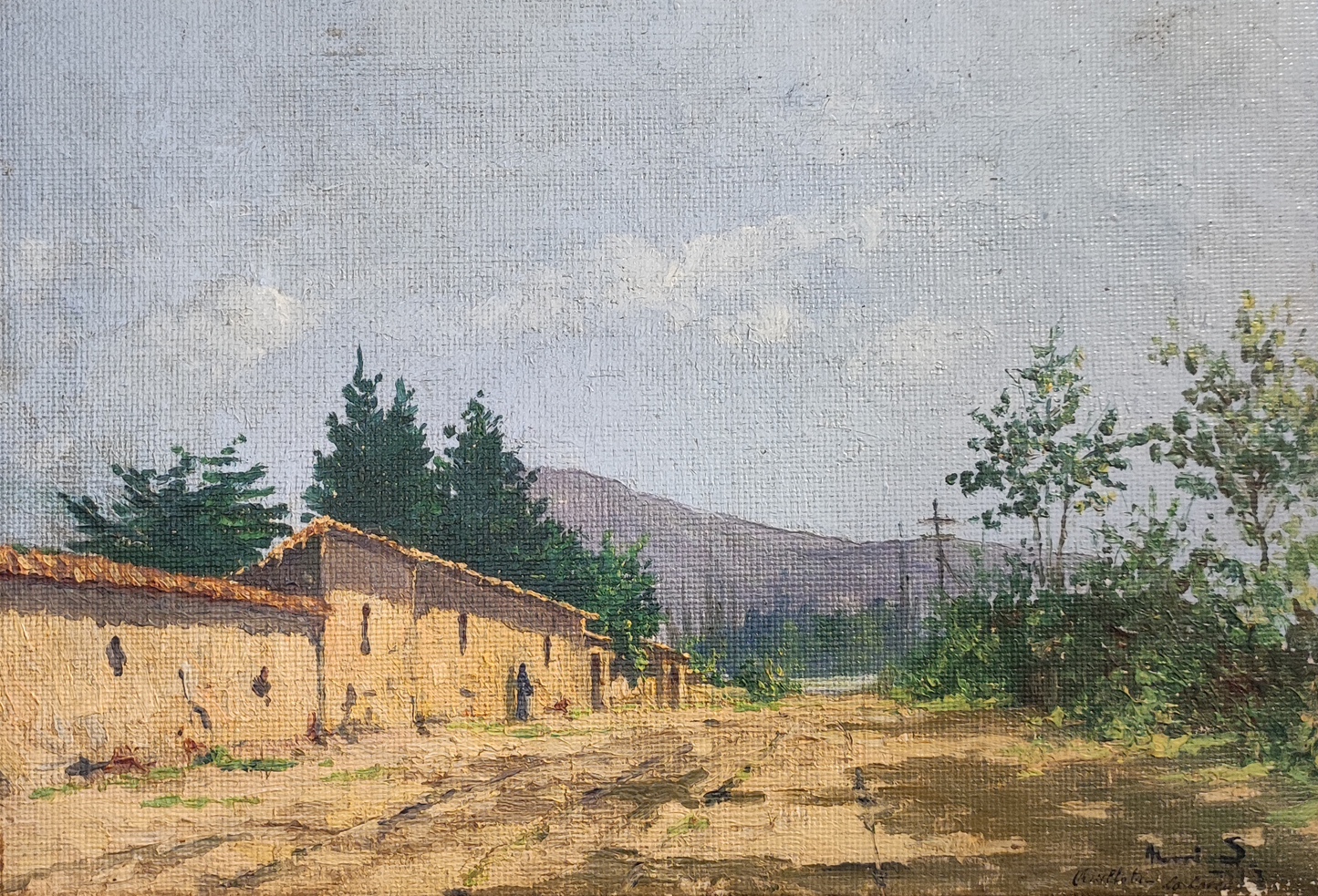 Camino rural - Camilo Mori Serrano (pintura)