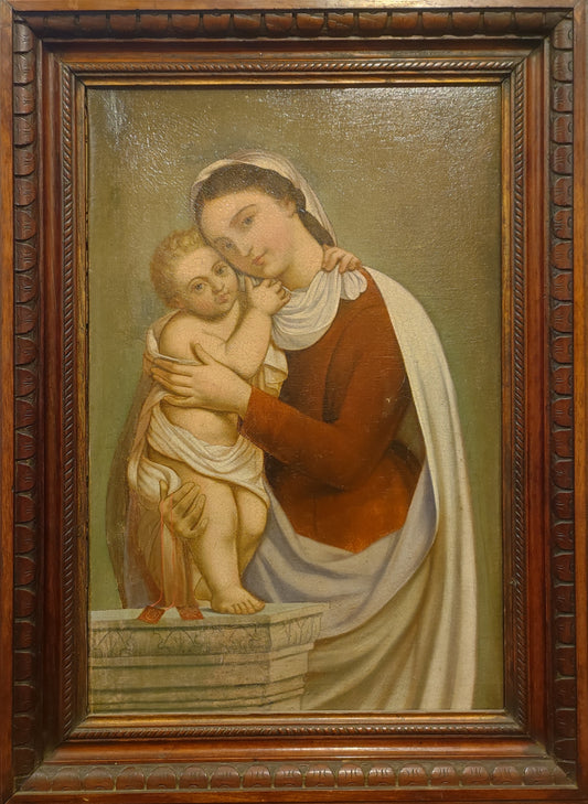 Virgen con el Niño - Anónimo colonial (pintura)