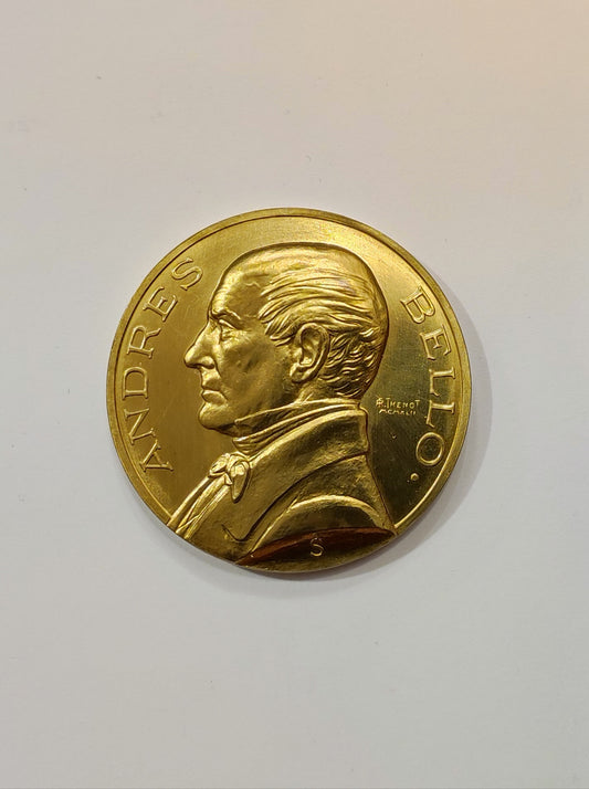 Medalla conmemorativa del bicentenario de Andrés Bello