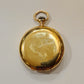 Reloj de bolsillo Longines en oro con brillantes