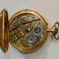 Reloj de bolsillo Dupont en oro con calendario y fase lunar