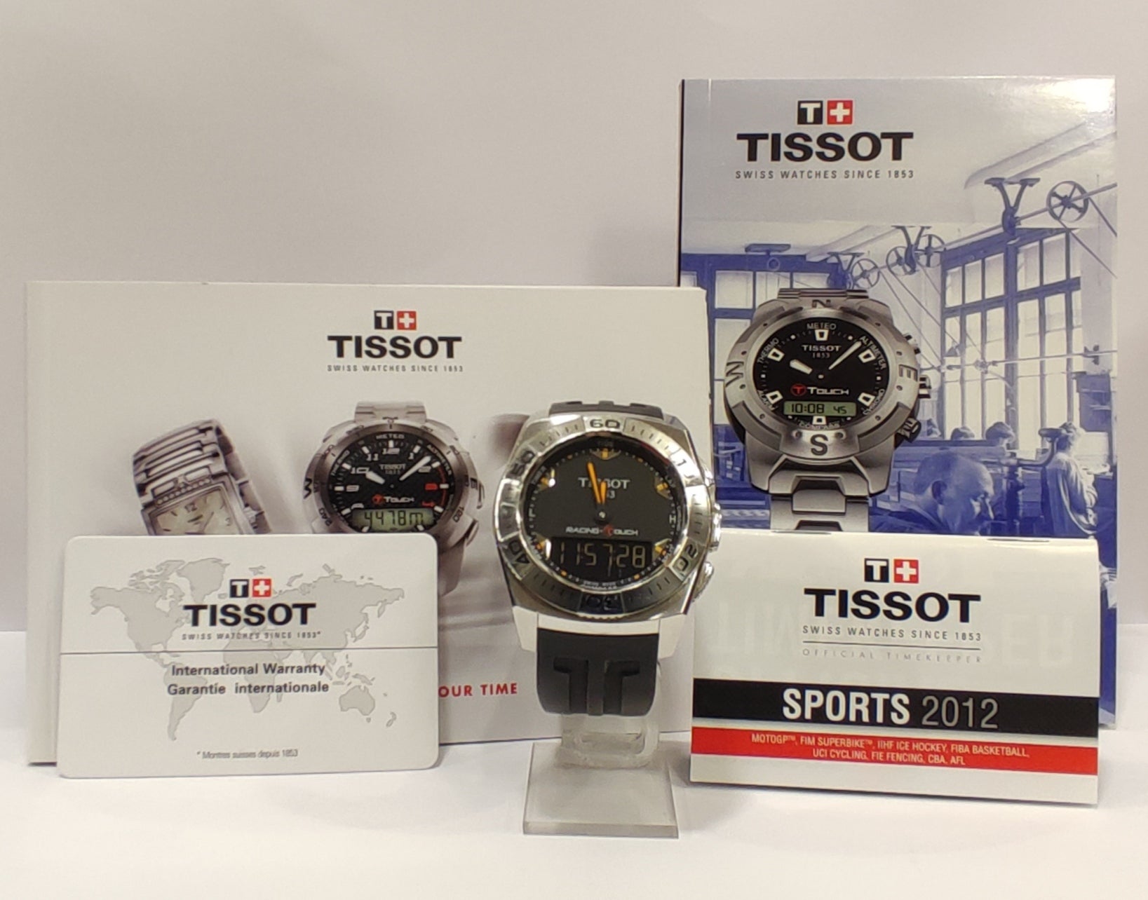 Reloj de pulsera Tissot Racing Touch Jorge Mashini Antig edades