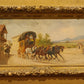 Carreta tirada por caballos - P. Jnkay (pintura)