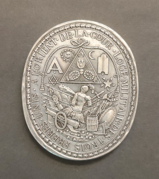 Medalla conmemorativa - Bicentenario de la logia masónica "Los Tres Hermanos Unidos"